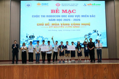 CUỘC THI ROBOCON ORC THÀNH ĐÔNG - VIỆN NCTKTH GÓP PHẦN THÚC ĐẨY SỰ ĐỘT PHÁ TRONG CHUYỂN ĐỔI SỐ, GIÁO DỤC STEM 