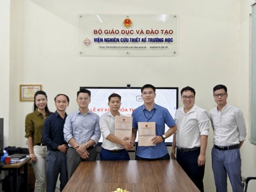 VIỆN NCTK TRƯỜNG HỌC VÀ GIÁO DỤC STEM: HỢP TÁC NGHIÊN CỨU VÀ ỨNG DỤNG THIẾT BỊ BAY TRONG GIÁO DỤC