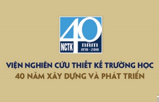 Giới thiệu Kỷ yếu 40 năm Xây dựng và Phát triển Viện NCTK Trường học và Catalogue 40 năm Viện NCTK Trường học.