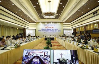 Hội nghị tổng kết năm học 2017-2018, triển khai nhiệm vụ năm học 2018-2019