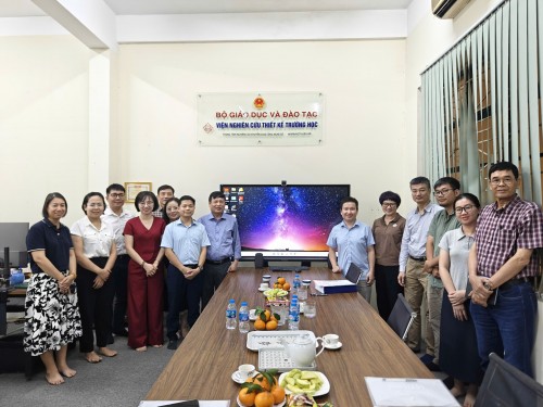 VIỆN NCTKTH TỔ CHỨC HỘI ĐỒNG ĐÁNH GIÁ CHƯƠNG TRÌNH GIÁO DỤC ỨNG DỤNG AI 