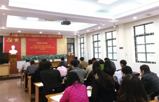 Hội nghị Cán bộ công chức, viên chức Viện NCTK Trường học năm 2018